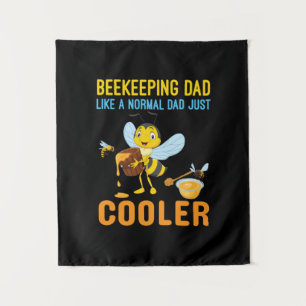 Beekeeper Gift BeeKeeping Dad Cooler Tapestry