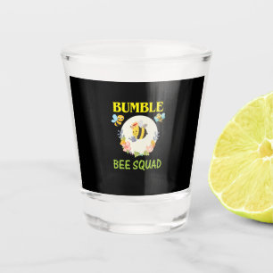Beekeeper Gift Bumble Bee Squad Shot Glass