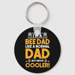 Beekeeper Gift I Am A Bee Dad Key Ring