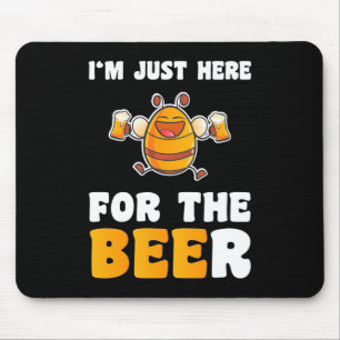 Beekeeper Gift   I Am Just Here For The Bees Mouse Pad