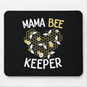 Beekeeper Gift   Mama Bee Keeper Mouse Pad