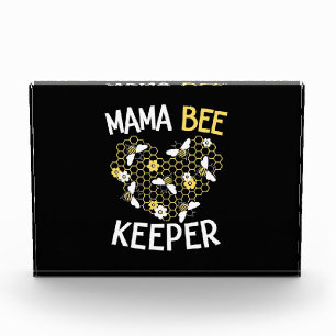 Beekeeper Gift Mama Bee Keeper Photo Block