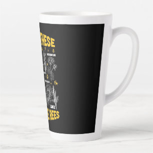 Beekeeper Gift Plant These Save The Bees Latte Mug