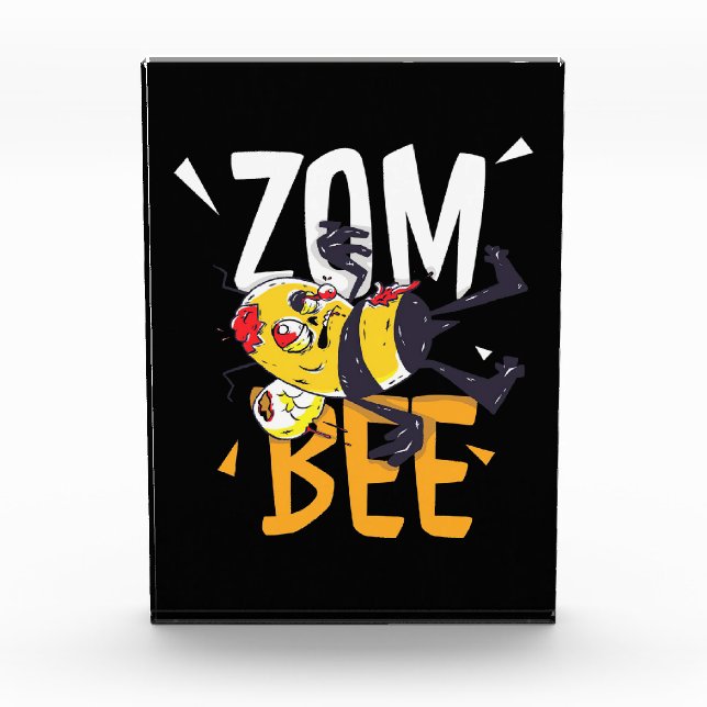 Beekeeper Gift | Zom Bee Photo Block (Front)