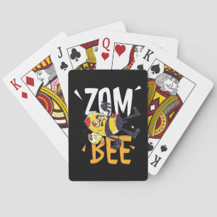 Beekeeper Gift Zom Bee Playing Cards