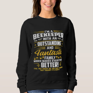 Beekeeper   Men Beekeeping Apiarist Honey Bee Sweatshirt