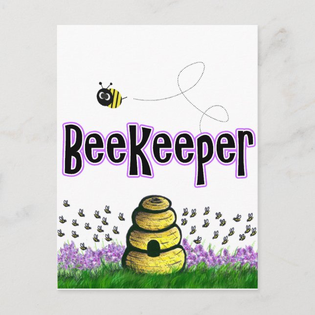 beekeeper postcard (Front)