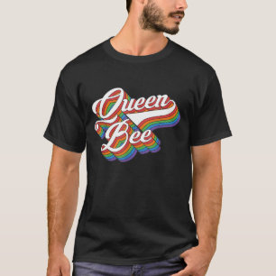 Beekeeper Queen Bee Crown Cute Honeybee Bee  Apiar T-Shirt