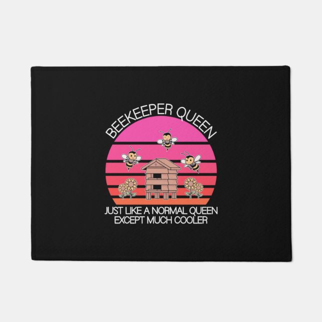 Beekeeper Queen Doormat (Front)