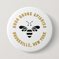 Beekeeper’s Apiary Name & Location Business Button