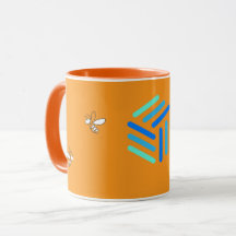 Beekeeper’s Nostalgic Orange Mug