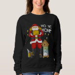 Beekeeper Santa Claus Honey Beekeeping Christmas Sweatshirt<br><div class="desc">Beekeeper Santa Claus Honey Beekeeping Christmas</div>
