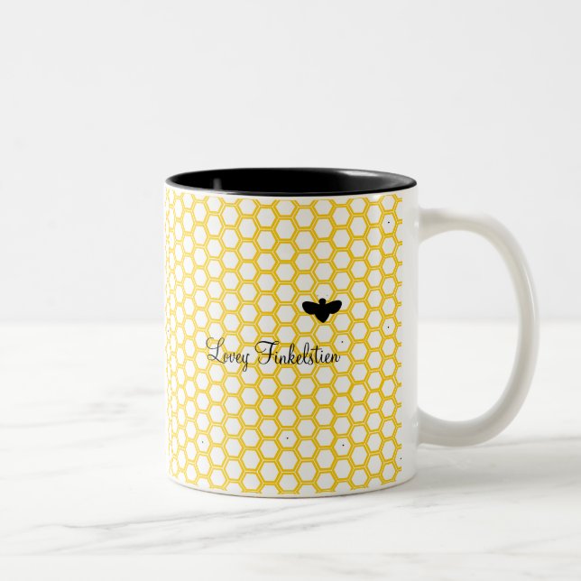 Beekeeper Two-Tone Coffee Mug (Right)
