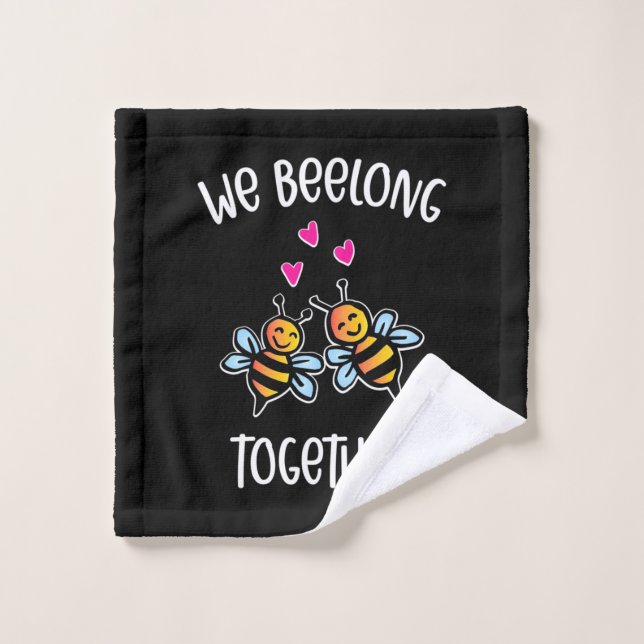 Beekeeper We Beelong Together Wash Cloth (Wash Cloth)