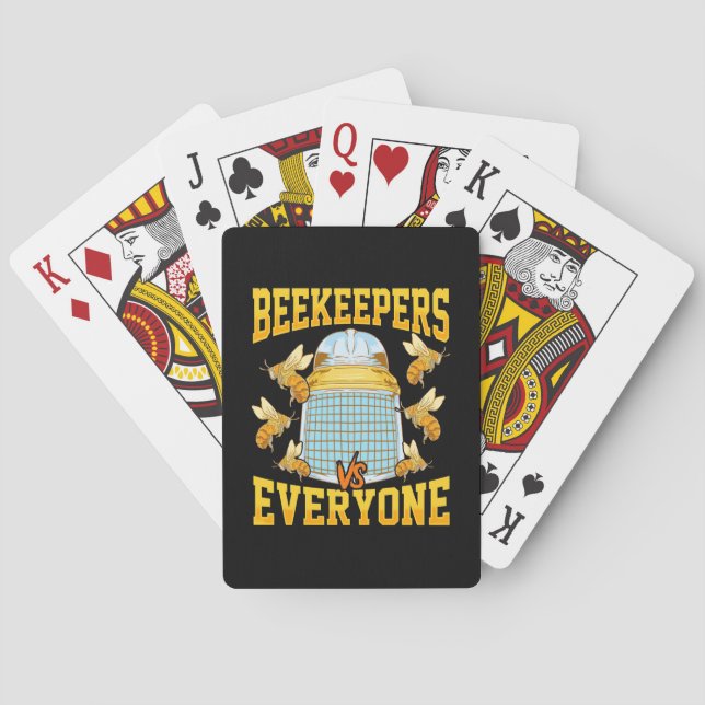 Beekeepers And Everyone Playing Cards (Back)