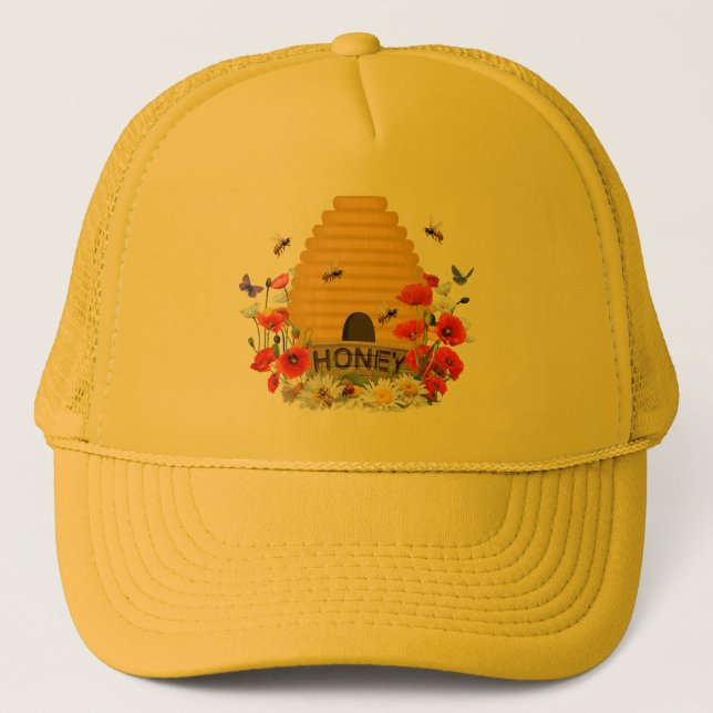 Beekeeper's Beehive Hat (Front)