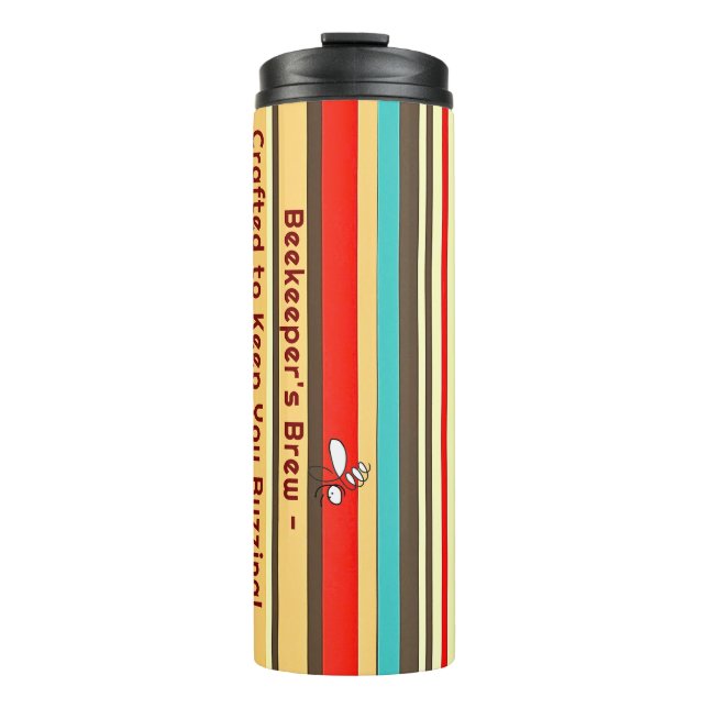 Beekeeper's Brew - Thermal Tumbler | Editable Text (Front)
