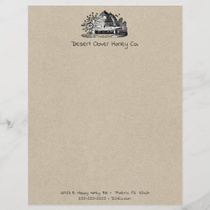 Beekeeping Apiary Fresh Honey Business Stationery