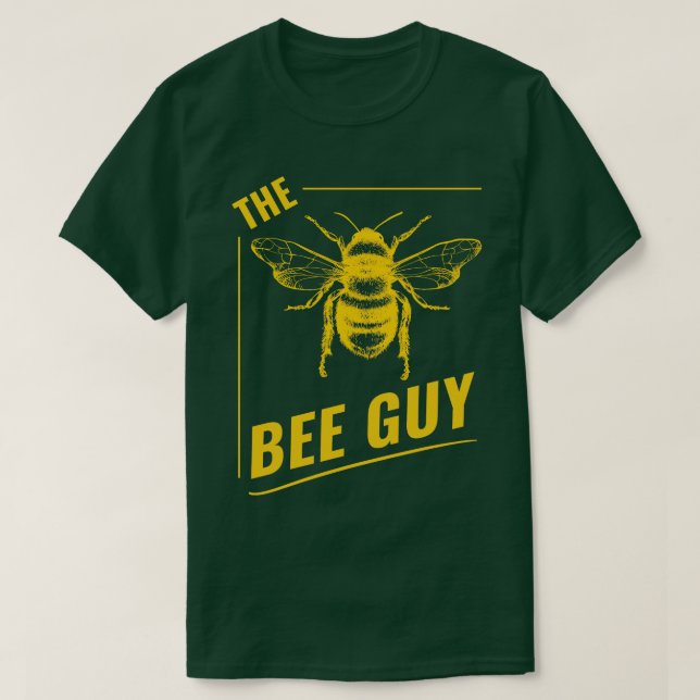 Beekeeping Bee Design For Men The Bee Guy T-Shirt (Design Front)
