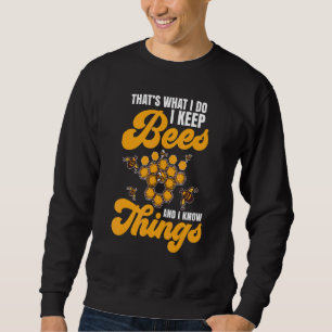 Beekeeping Graphic For Women And Men Beekeeper Sweatshirt