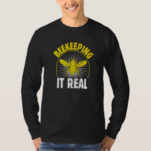 Beekeeping Honey Making Business Buzzing Bees Hi T-Shirt