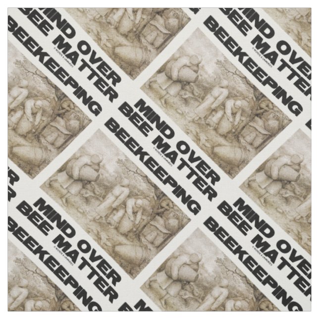 Beekeeping Mind Over Bee Matter Fabric (Swatch)