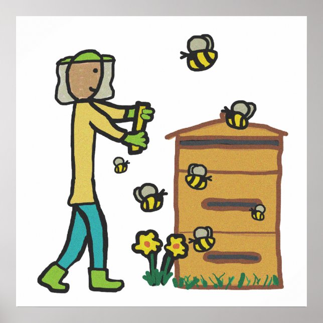 Beekeeping Poster (Front)