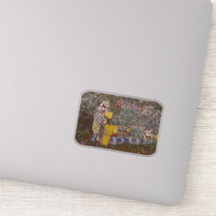 Beekeeping Stained Glass Sticker