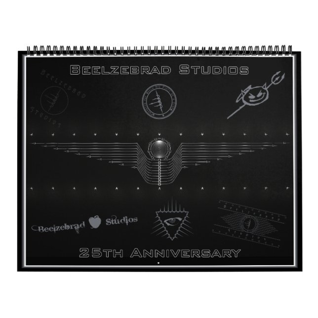 Beelzebrad Studios 25th Anniversary Calendar (Cover)