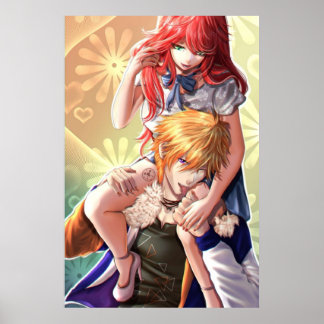 beelzebub obey me x mc poster