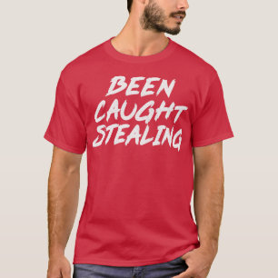 Been Caught Stealing Faded Style 90s Alt Rock Fan T-Shirt