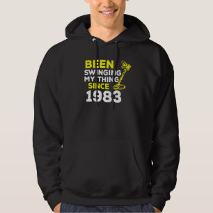 Been Swinging My Thing Since 1983 Metal Detector H Hoodie