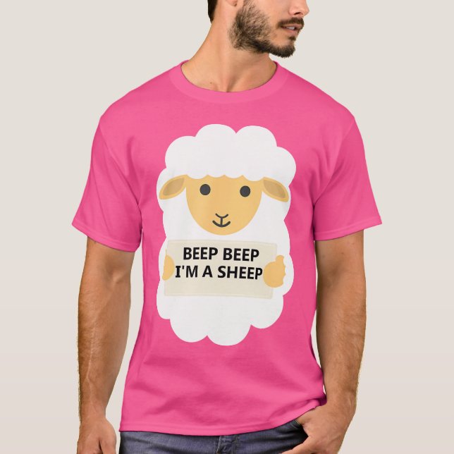 Beep Beep I'M A Sheep T-Shirt (Front)