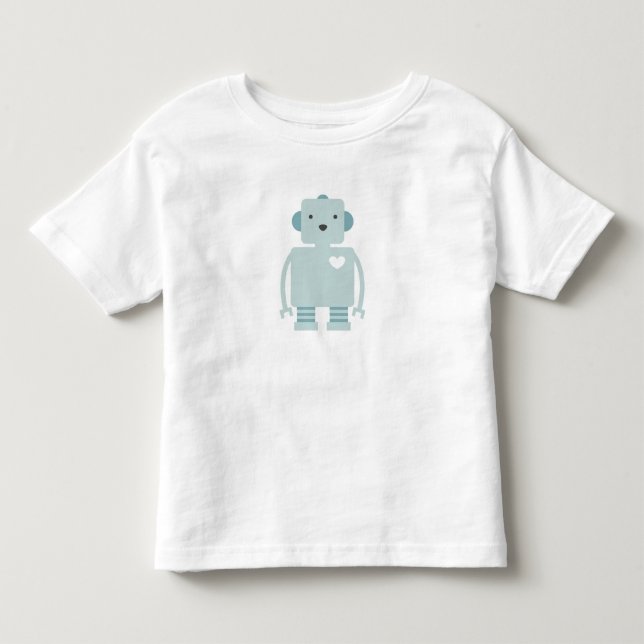 Beep Boop Bot Robot Toddler T-Shirt (Front)