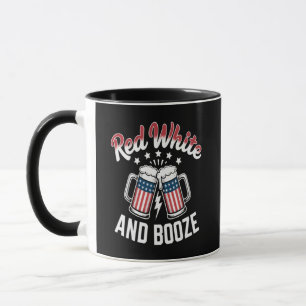 Beer 4th Of July , Patriotic Party Mug