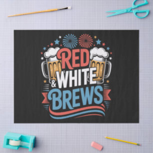 Beer 4th of July Tissue Paper