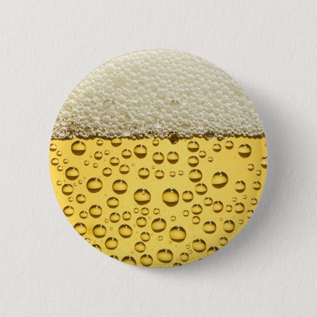 Beer 6 Cm Round Badge (Front)