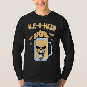 Beer  Ale O Ween  Halloween  Trick Or Treat  Costu T-Shirt