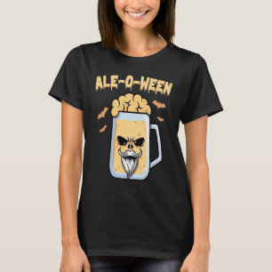 Beer  Ale O Ween  Halloween  Trick Or Treat  Costu T-Shirt
