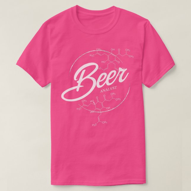 Beer Analyst Funny Beer  T-Shirt (Design Front)