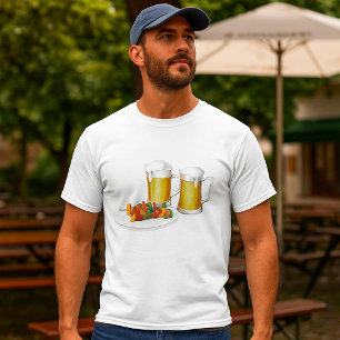 Beer And Barbecue Mens T-Shirt