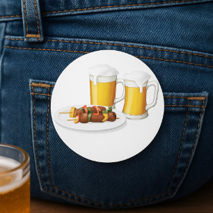 Beer And Barbecue Stickers