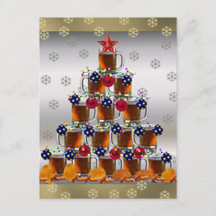 Beer and Chips Postcard