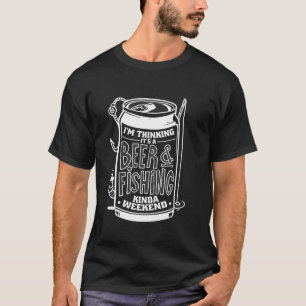 Beer and Fishing Perfect Combination Beer and Fish T-Shirt