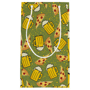 Beer and Pizza Lovers Small Gift Bag