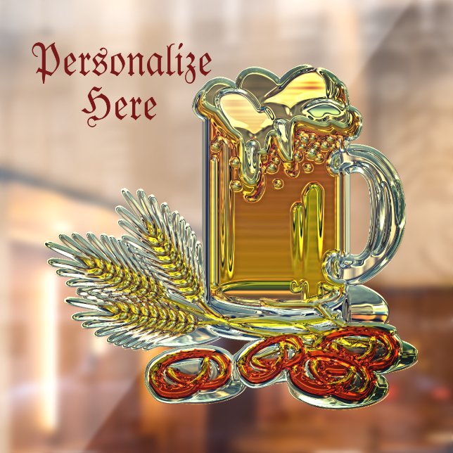 Beer and pretzels oktoberfest pub bar (Sheet 2)