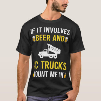 Beer And RC Truck Trucks T-Shirt