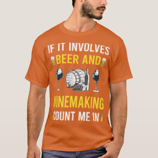 Beer And Winemaking Winemaker T-Shirt