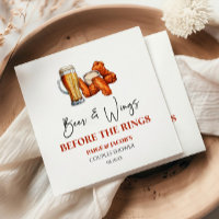 Beer and Wings Before The Rings Couples Shower