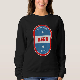 Beer  Bartender Political Election Parody 2022 Sweatshirt